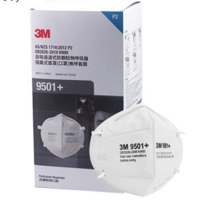 3M 9501+ Masker KN95 Particulate Respirator (isi 50 masker)