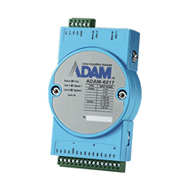 ADAM 6217, 8AI IoT Modbus/SNMP/MQTT 2Ports Ethernet Remote I/O