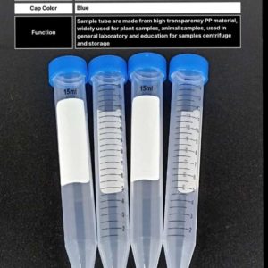 Conical bottom centrifuge tube 15 ml isi 100 pcs