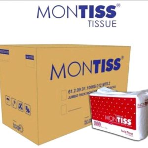 Montiss Facial Tissue 1000 Sheets 2 Ply